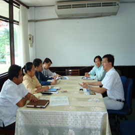 老撾能源礦產(chǎn)部能源司與礦產(chǎn)司洽談會(huì)